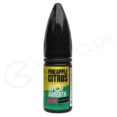 Pineapple Citrus Nic Salt E-Liquid by Riot Bar Edition No Ice - Ecigpremium