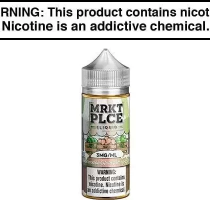 ICED WATERMELON HULABERRY LIME BY MRKT PLCE 100ML - Vapejuice