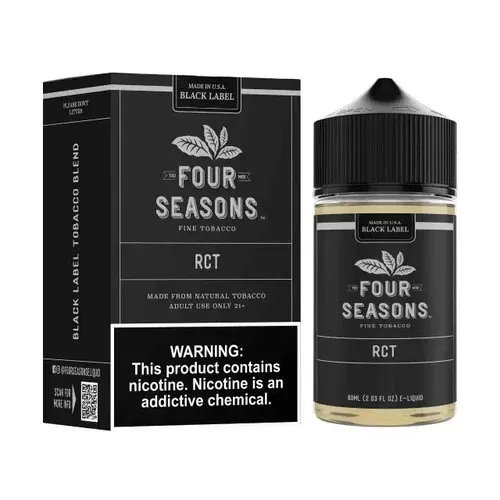 Four Seasons Black Label RCT 60ml E-Juice