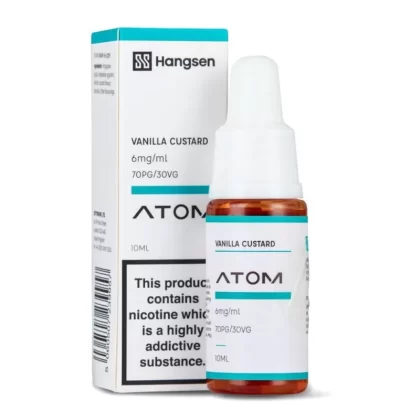Vanilla Custard E-Liquid Atom Series by Hangsen (10ml) - 12mg