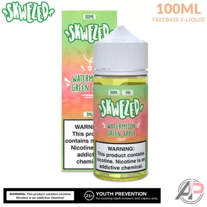 Skwezed Watermelon Green Apple Sour Summer Splash E-Liquid 100mL