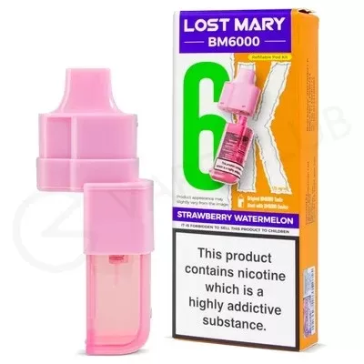 Strawberry Watermelon Lost Mary BM6000 Refill Pack - Ecigpremium