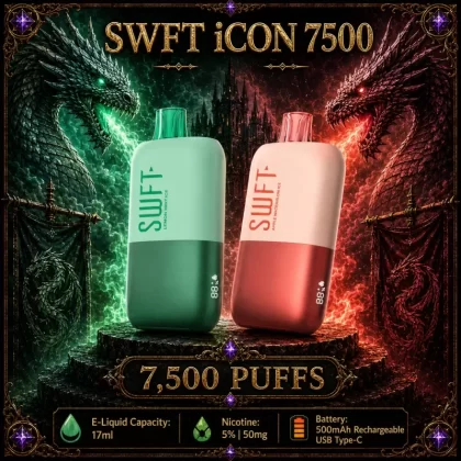 SWFT iCON 7500 - Pink Lemonade Slush - Vapeciga