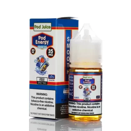 Pod Juice Salt - Pod Energy Freeze - 30ml (DISCONTINUED)
