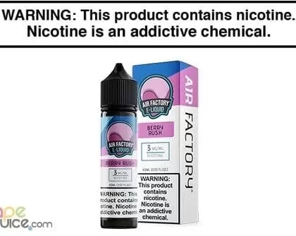 BERRY RUSH BY AIR FACTORY 60ML - Vapejuice