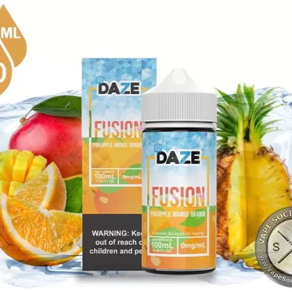 Pineapple Mango Orange Iced 7 Daze Fusion 100ml
