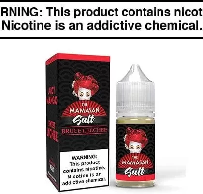 BRUCE LEECHEE BY THE MAMASAN SALTS 30ML - Vapejuice