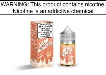 PEACH BY JAM MONSTER SALT NIC 30ML - Vapejuice