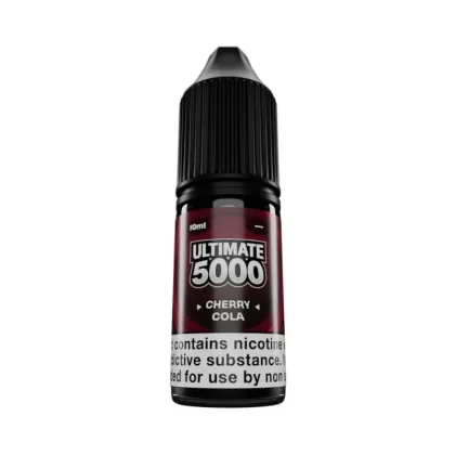 Cherry Cola Saltnic vape Juice by Ultimate 5000 - 10 Pack - Strength 10mg