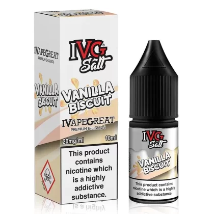 Vanilla Biscuit By I VG Salt 10ml