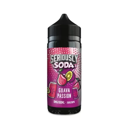 Guava Passion 100ml Shortfill e-Liquid by Seriously Soda - Eliquidsupply