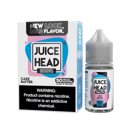 Juice Head Salts - Cake Batter - 30ML E-Liquid - 50MG