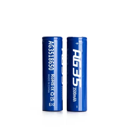 AG35 18650 Battery 3500mah, 20A (Pack of 2) - Vape Store