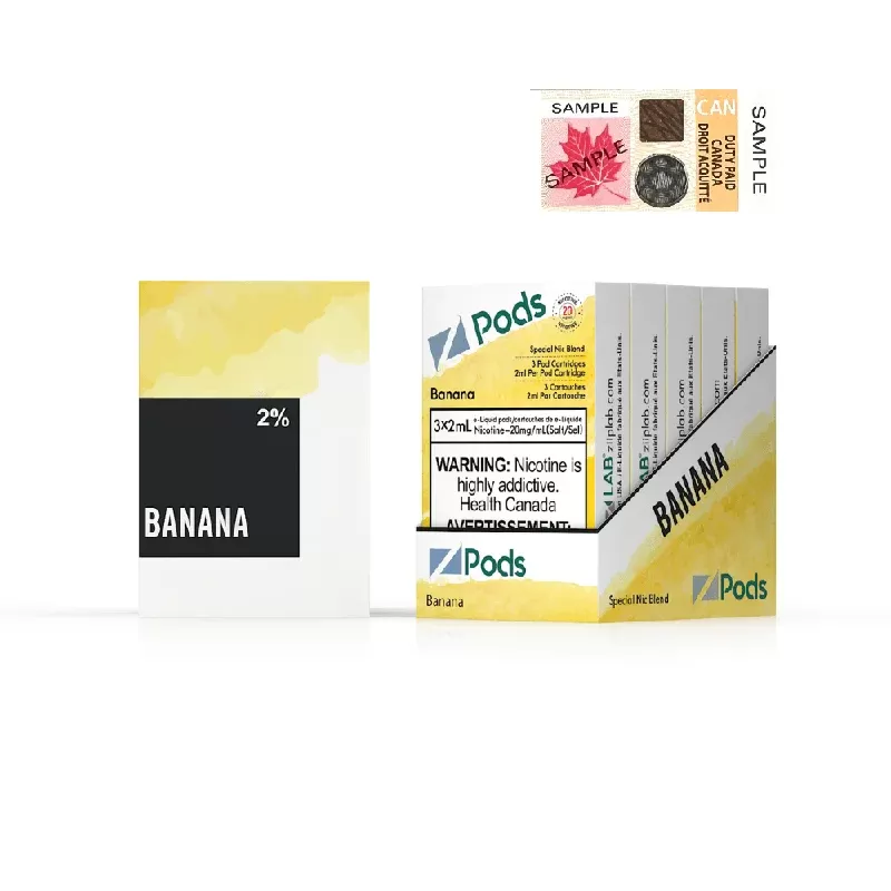 ZPODS – BANANA - Ecigdepot