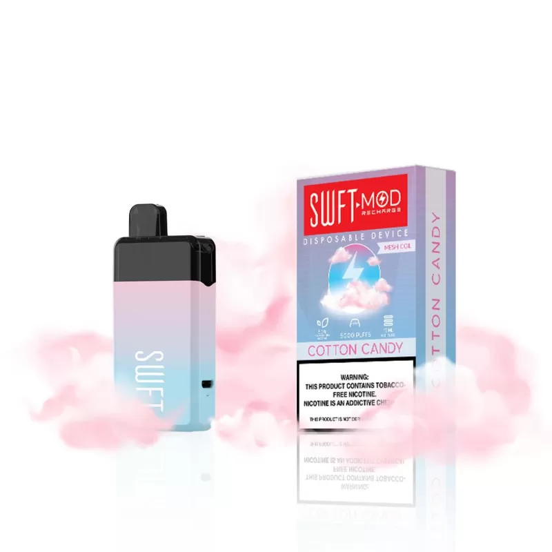 SWFT Mod 5000 - Cotton Candy - Vapeciga - Image 3