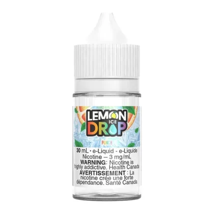 Lemon Drop Ice Freebase E-Liquid – Punch 30ml - Nicotine Strength#3mg/ml>6mg/ml