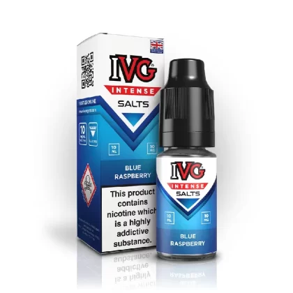 IVG INTENSE BLUE RASPBERRY 10ML NIC SALT E-LIQUID