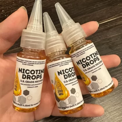 Nicotine Drops 200mg US Premium Based - Freebase / 30ml