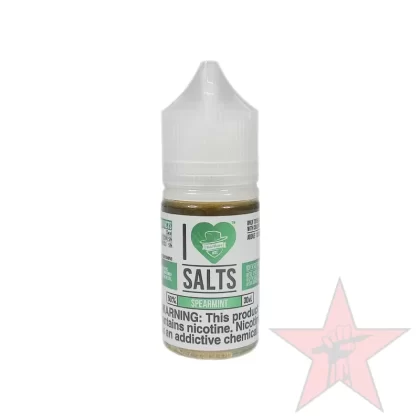 I Love Salts – Spearmint Gum – Salt Nic – 30mL - Redstarvapor