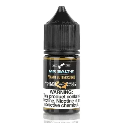 Peanut Butter Cookie – Mr. Salt-E E-Liquid – 30mL