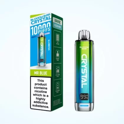 Bloody Bar Crystal 10K Prefilled Pod Kit Mr Blue - Ejuicewarehouse