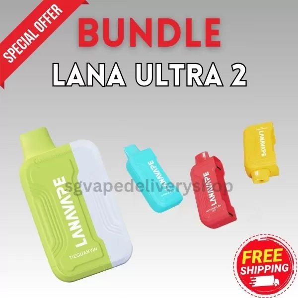 Lana Ultra 2 16000 Puffs Starter Kit Bundle