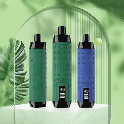 ELF BOX SHISHA 16000 Puffs | 0%-5% strength, 28mL, 600mAh, LED display, airflow control - Aiviouvapes