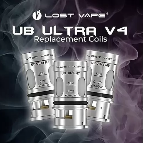 LOST VAPE UB ULTRA V4 REPLACEMENT COIL - 5PCS. - M8 Coil - 0.15 ohm