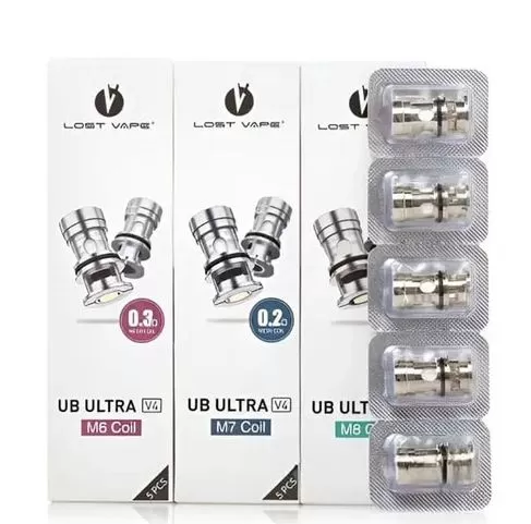 LOST VAPE UB ULTRA V4 REPLACEMENT COIL - 5PCS. - M8 Coil - 0.15 ohm - Image 2