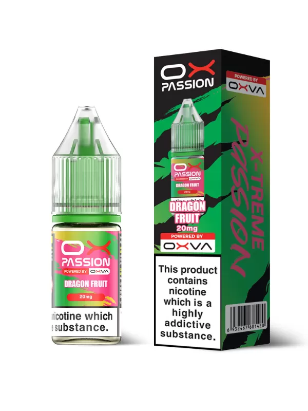 Dragon Fruit OX Passion Nic Salt E-Liquid by OXVA - 10ml - 10mg - Image 2