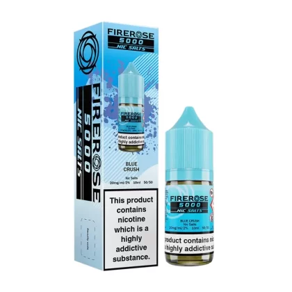 Elux Firerose 5000 Blue Crush E Liquid - Nicotine Strength#20mg>10mg (18CBD8) (18CBD8)