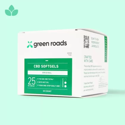 Green Roads CBD Softgels – (30ct) 750mg