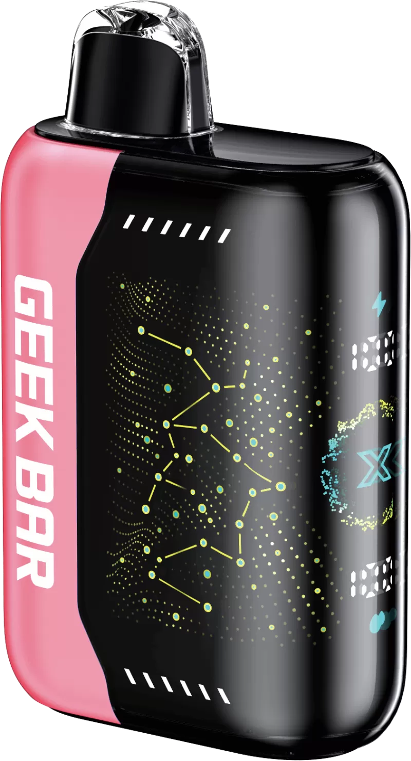 GEEK BAR PULSE X 25K DISPOSABLE - RASPBERRY CITRUS ICE / 20MG - Image 3