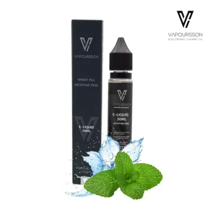 Vapoursson e-Liquid – Strong Mint 0mg 30ml Shortfill | Cigee