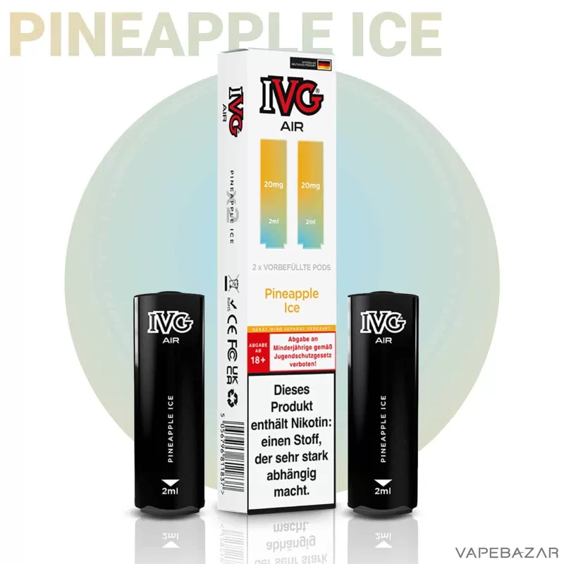 IVG AIR Pods – Pineapple Ice (2er Pack) - IVG / 20mg/ml / 2ml / Nein - Image 2
