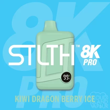 STLTH 8K PRO Disposable Vape – Kiwi Dragon Berry Ice - Ecigpremium