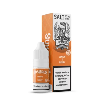 Liquid DosBros Salt 20mg 10ml Lemon x Berry Double Ice
