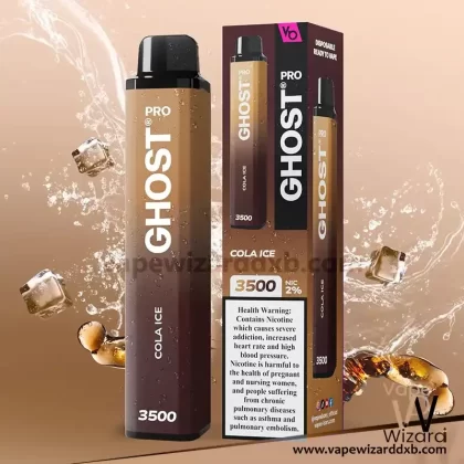 Vape Ghost Pro 3500 Cola Ice in Dubai - Vapewizarddxb
