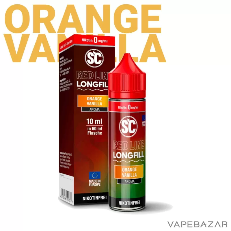 SC Red Line Longfill Aroma – Orange Vanilla - Image 2