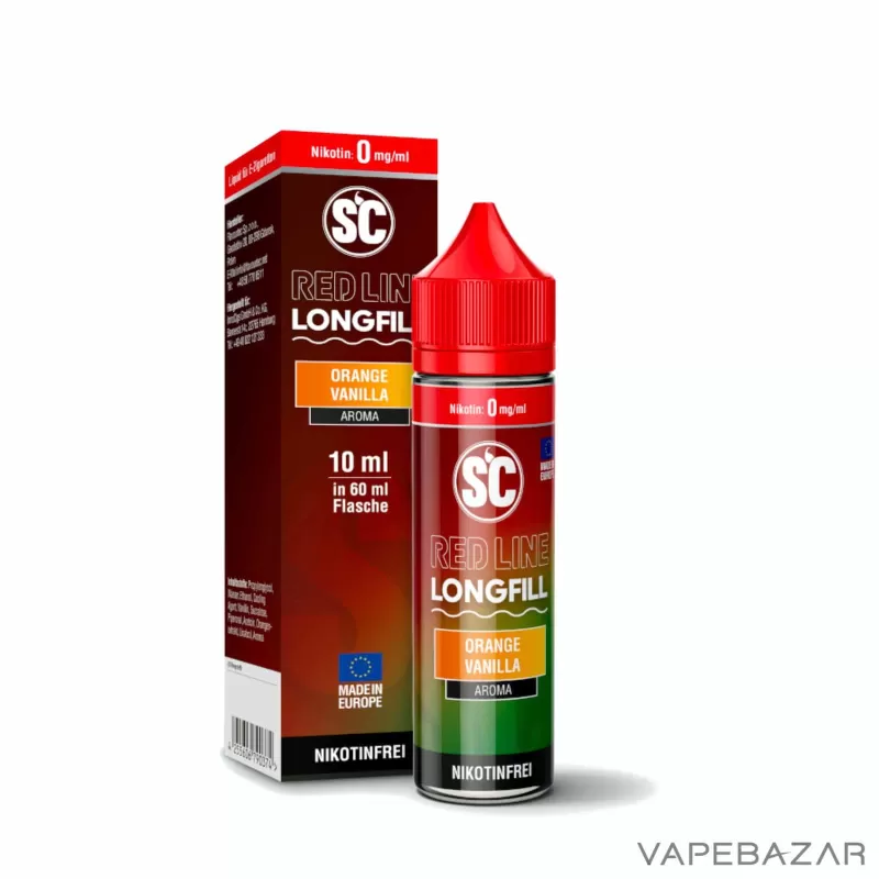 SC Red Line Longfill Aroma – Orange Vanilla - Image 3