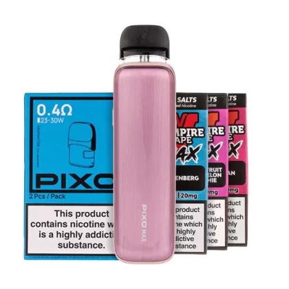 Aspire Pixo Max Pod Kit Bundle - Wood Grain / 0.6ohm