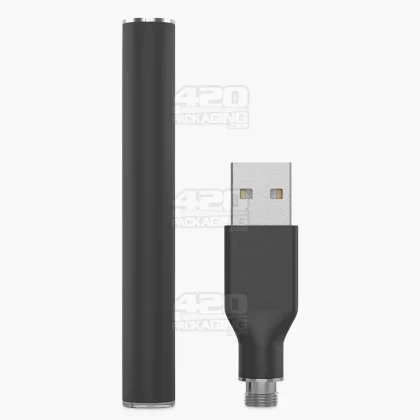 CCELL | M3 Vape Batteries with USB Charger | 340mAh – Black – 100 Count