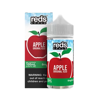 7 Daze Reds Apple Iced Freebase Vape Juice