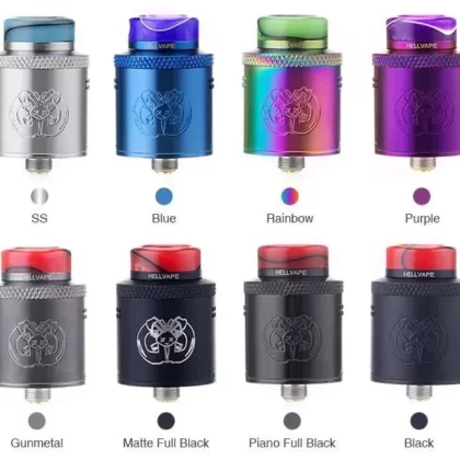 Hellvape Drop Dead RDA Tank - Colour#Full Black