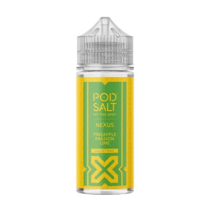 Pineapple Passion Lime 100ml Vape Juice By Pod Salt Nexus