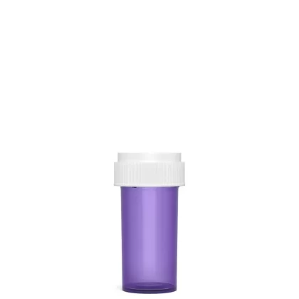 Child Resistant | Purple Reversible Cap Vials | 13dr – 2g – 275 Count