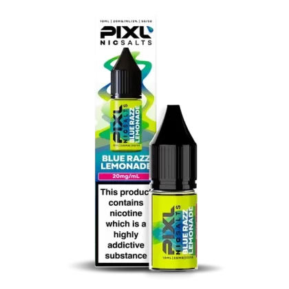 Blue Razz Lemonade PIXL Nic Salt E-Liquid – 10mg & 20mg | 10ml Bottle | 5 or 10 Pack Options