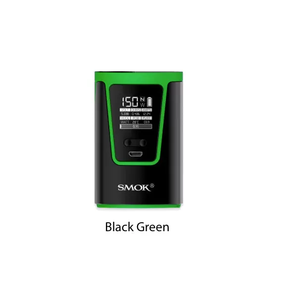 SMOK G150 TC Box Mod 4200mAh - BlackGreen - Image 3