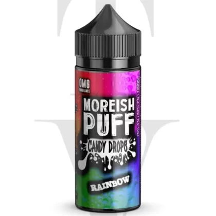 MOREISH PUFF RAINBOW CANDY DROPS 100ML SHORTFILL E-LIQUID