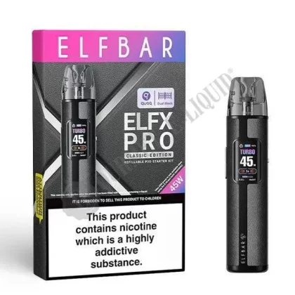 Elf Bar ELFX Pro Classic Edition Pod Kit - Colour#Black>Cowboy Brown>Cowboy Green>Forest